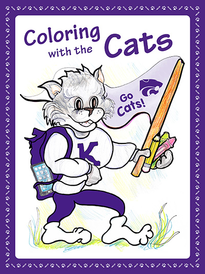 Coloring with the Cats book cover