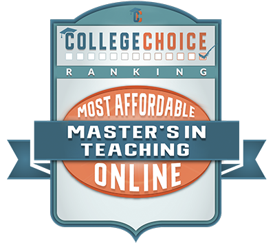 College Choice – Most Affordable Master's in Teaching Online badge
