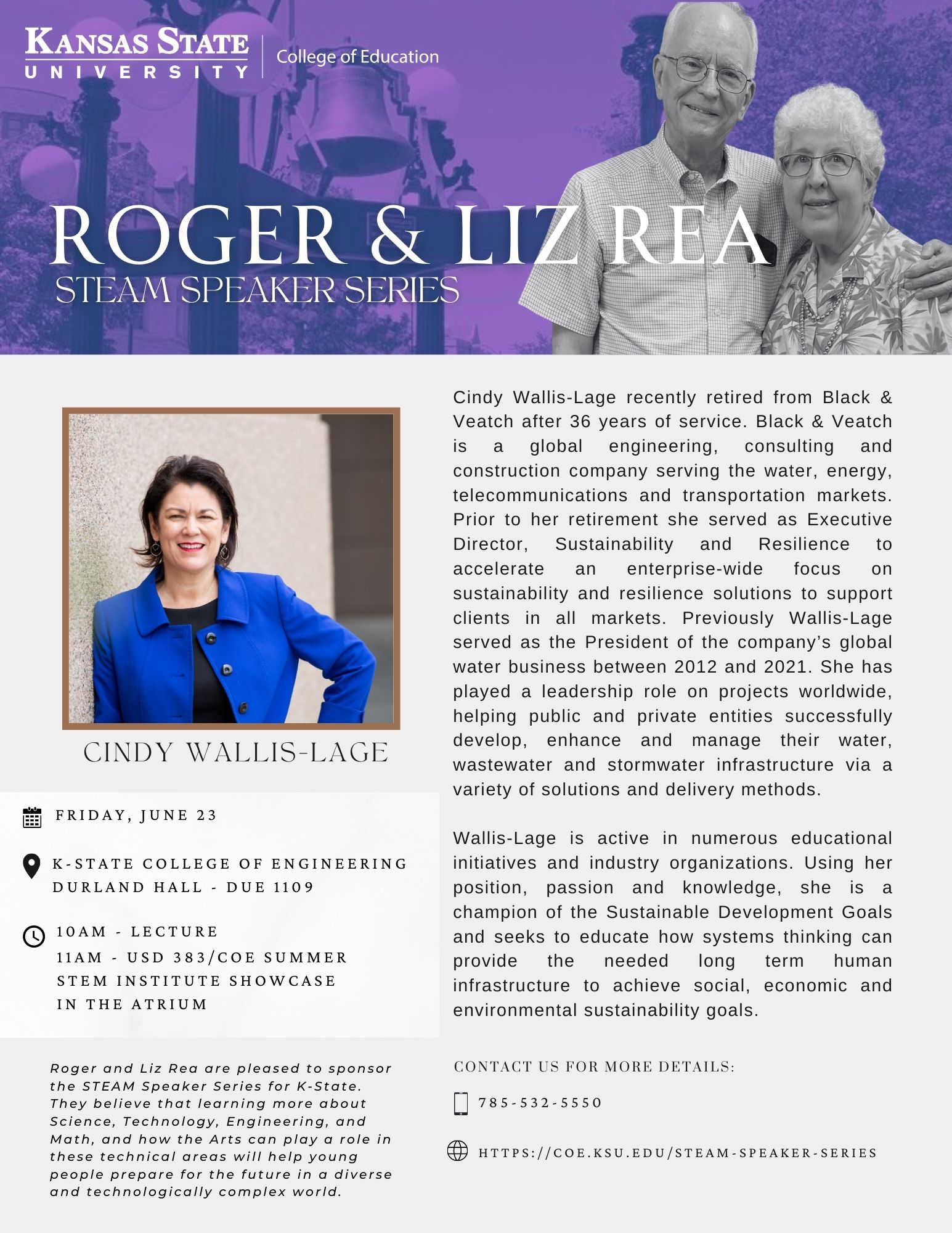 REA Speaker Series Flyer